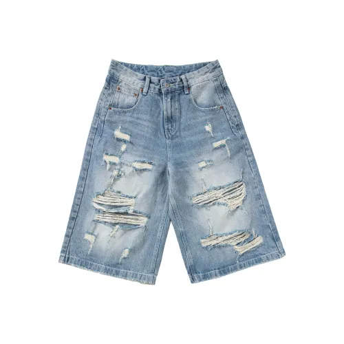STRANGER LAB Denim Shorts Unisex