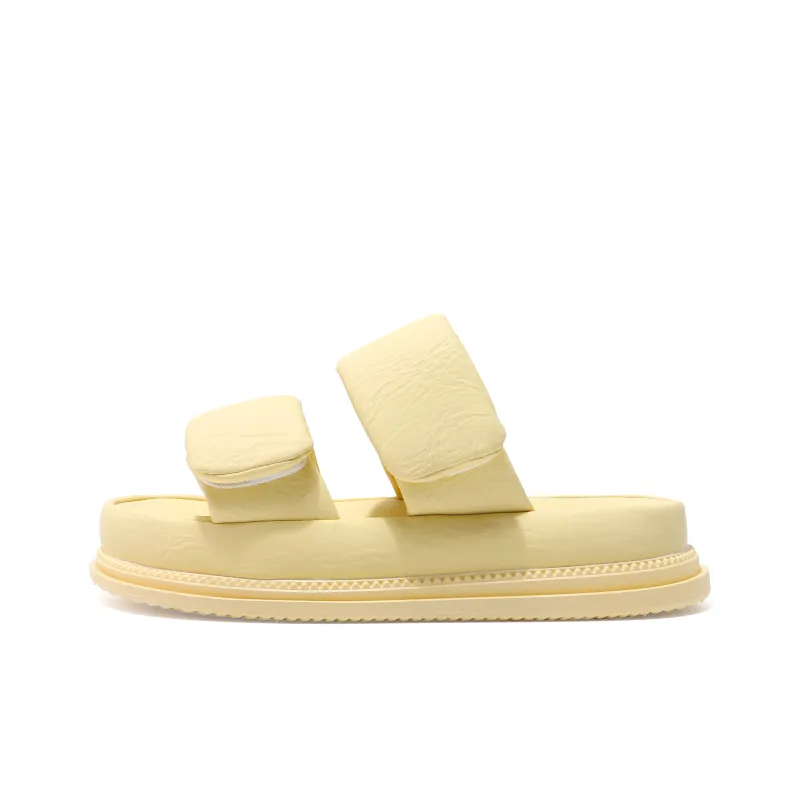 Be Good Rubber Sole Stitching Slip Resistant Abrasion Resistant Slide Slippers Women's-6