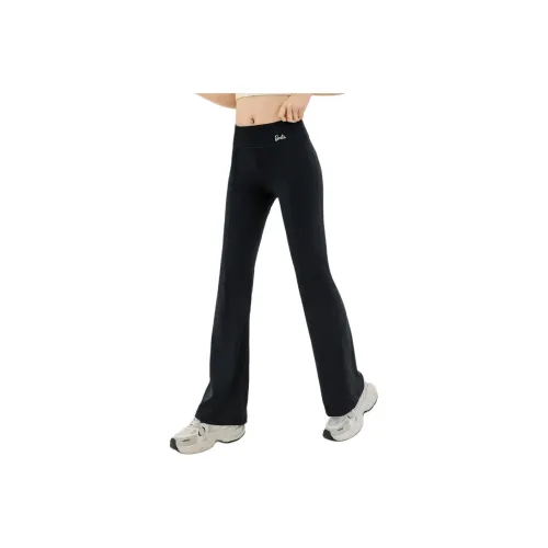Barbie Sports Pants Women's Trendy Black