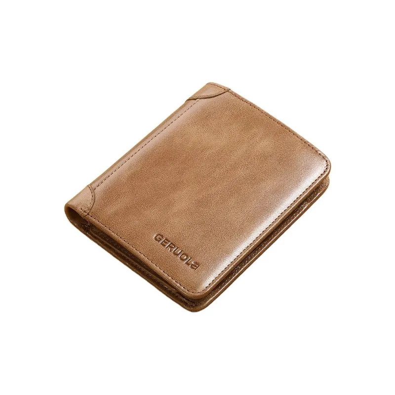 Gorora Cow Leather Card Holder Men's Multicolor-2