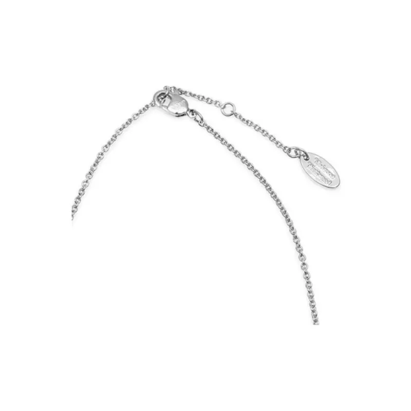 Vivienne Westwood Platinum Pendant Necklaces Women's Silver-4