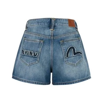 EVISU Denim Shorts Women's Denim Blue