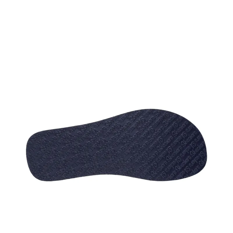 Skechers Vinyasa Flip Flops Women's Dark Blue-3