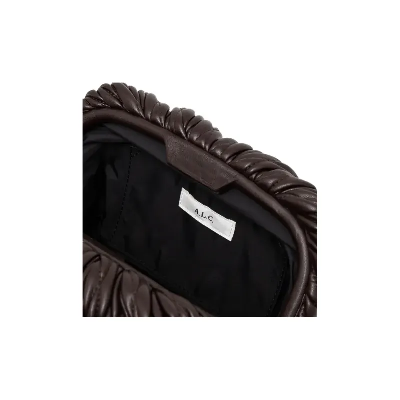 A.L.C. Viscose Clutch Women's Brown-4