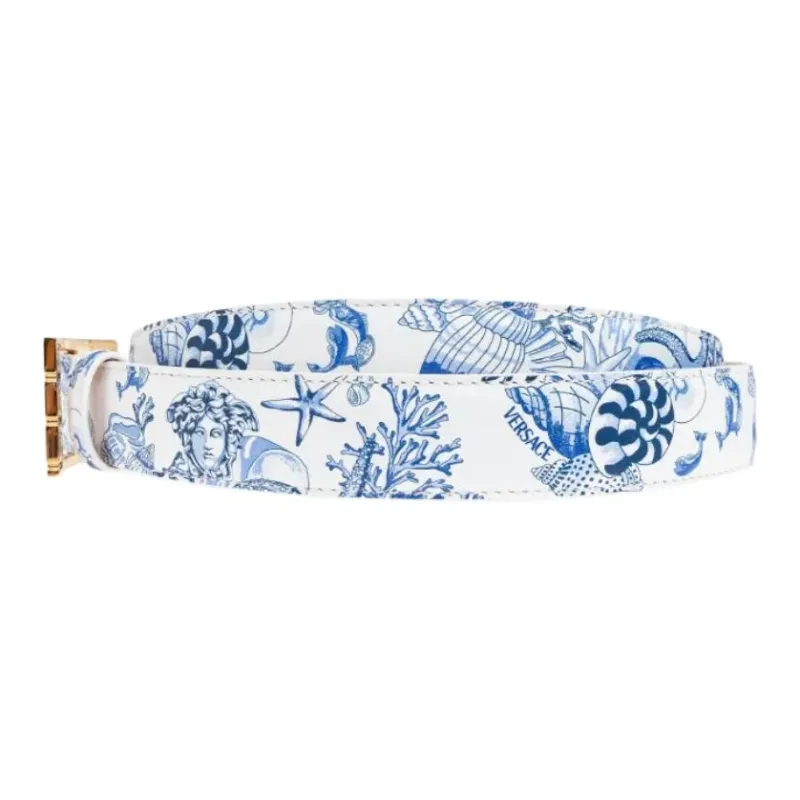 VERSACE Coral Theatre print Belt-1