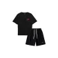 Black Top+Black Shorts