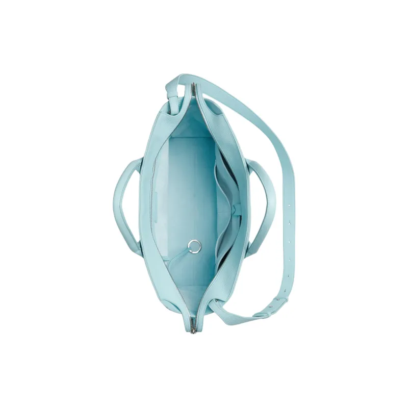 Bottega Veneta Calfskin Briefcase, Shoulder Bag, Crossbody Bag, Handbag Men's Light Blue-2