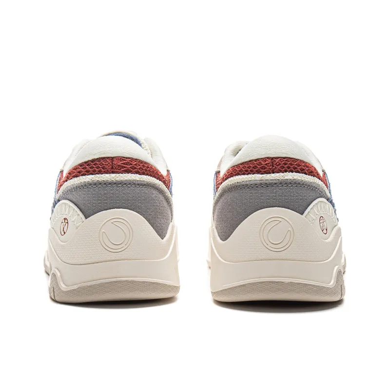 LINING Moon White 3 Skateboard Shoes Women's Low-Top Blue White-5