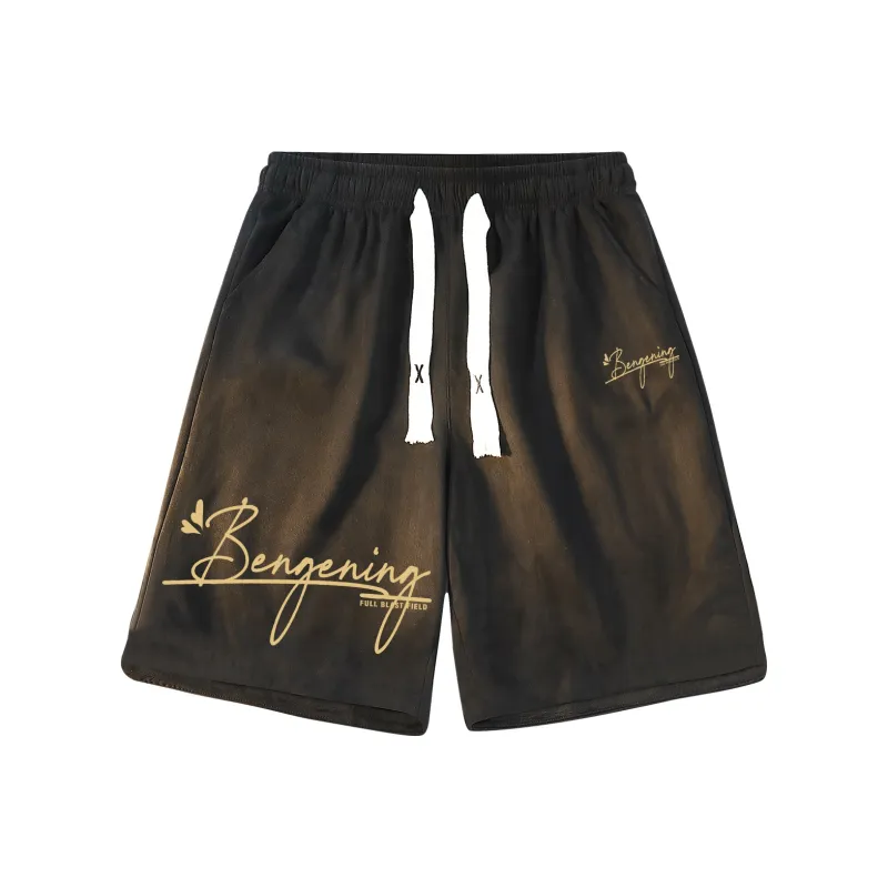 BENGEN Casual Shorts Unisex-0