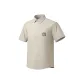 [Short-Sleeved Shirt]Apricot (Minimalist Line Chest Logo)