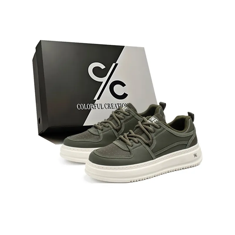 Colorful Creations Slip Resistant, Abrasion Resistant, Breathable Low Top Skateboard Shoes Men's-8