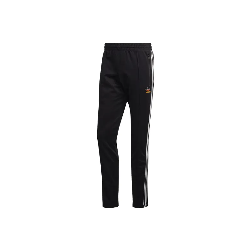 Adidas Originals FB NATIONS BECKENBAUER Knitted Sports Pants Men's Black-1