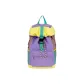 Purple Shopping Bag with Charm
