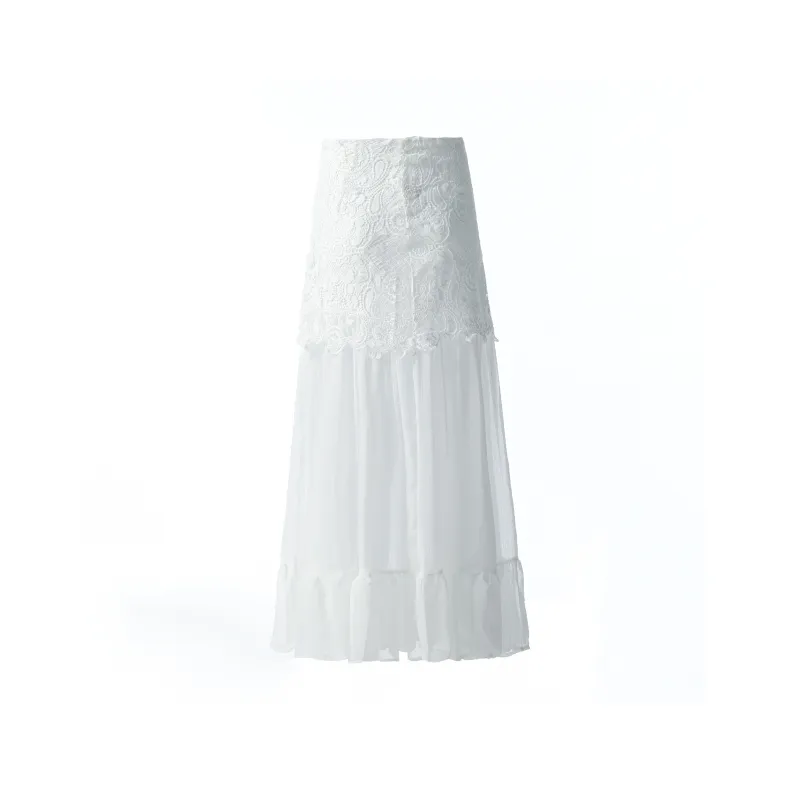 Wen Shan Casual Long Skirt Women's-1