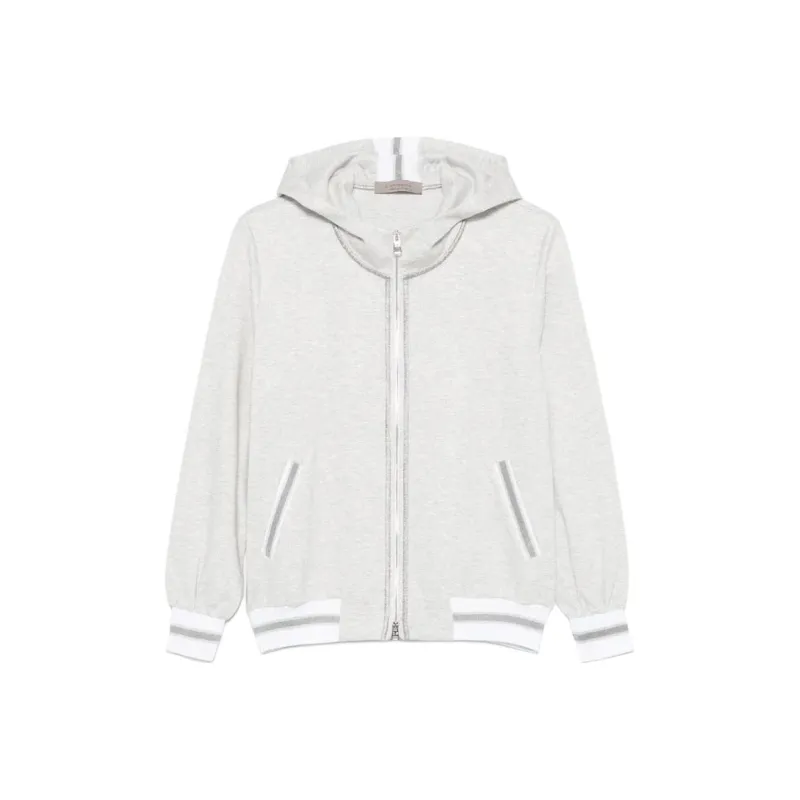D.Exterior Herringbone Hoodie-0