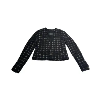 CHANEL 19K Fall Winter Premium Product Snowfield Collection Jackets & Coats Women's Black