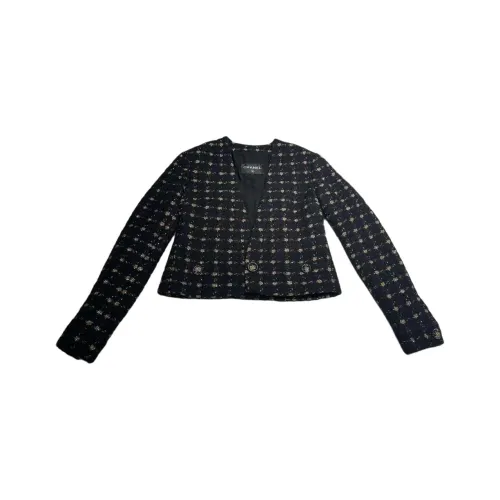 CHANEL 19K Fall Winter Premium Product Snowfield Collection Jackets & Coats Women's Black