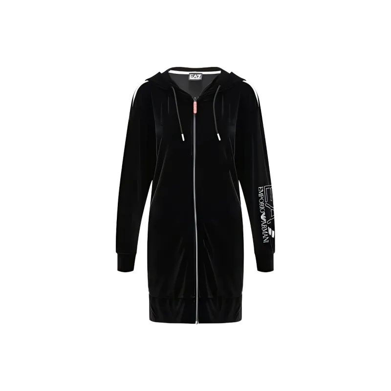 EMPORIO ARMANI EA7 Jackets Women's Black-0