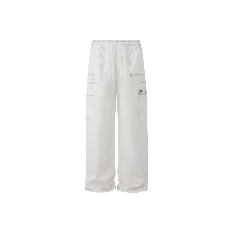 MRCYC Summer Casual Pants Unisex White/Black-0