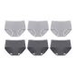 6 Pack (3 Heather Gray+3 Dark Gray)
