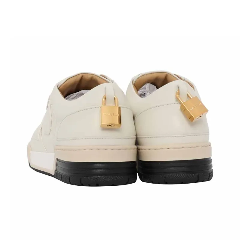 Buscemi Low Top Skateboard Shoes Men's Beige-4