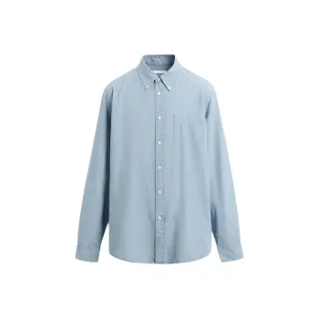 ZARA Shirts Men Light Blue