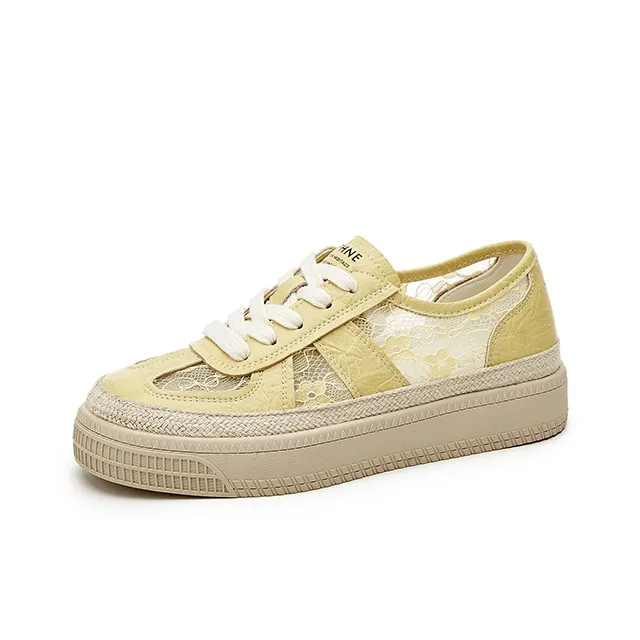 DAPHNE Slip Resistant Low Top Skateboard Shoes Women's-1