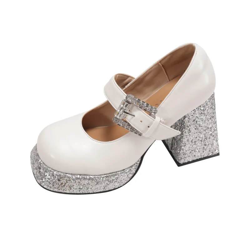Zomila Chunky Heel High Heels Women's-3