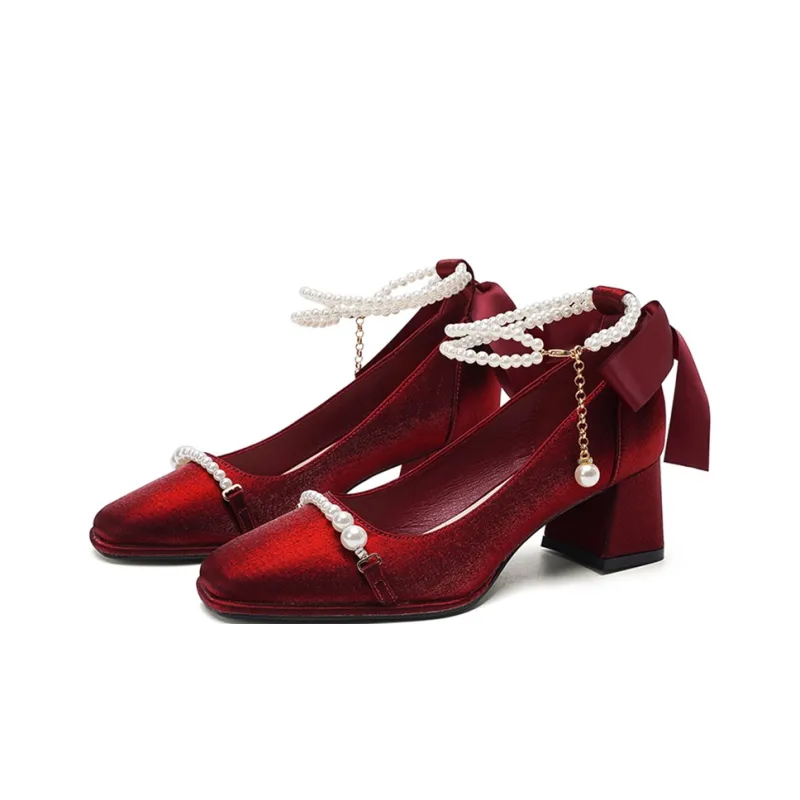 KATHRYN WILSON Chunky Heel High Heels 5cm Women's-9