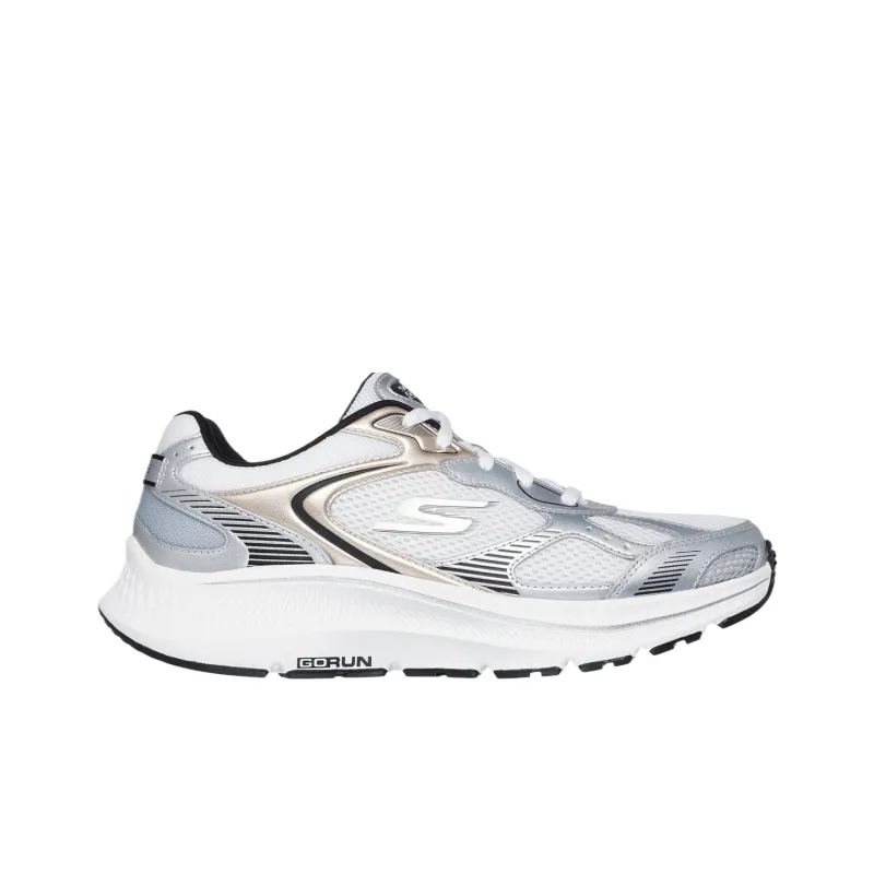 Skechers Low Top Casual Shoes Women's Silver-1