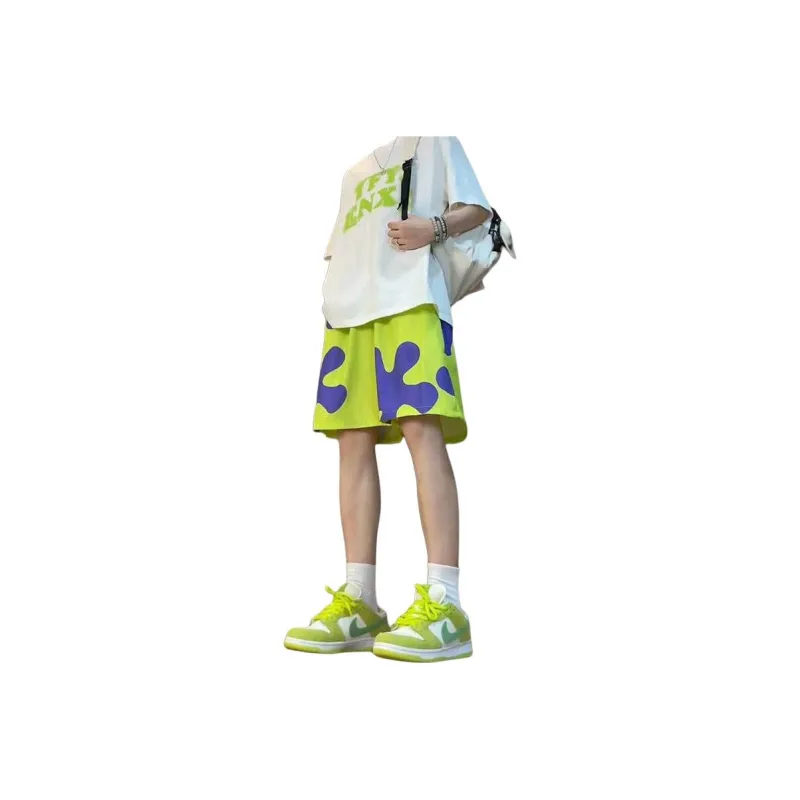 SOCKKEY Casual Shorts Unisex Green-0