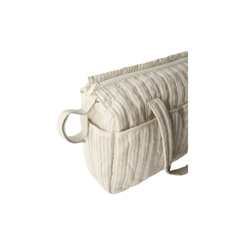 ZARA Cotton Handbag Kids' Camel Brown-3