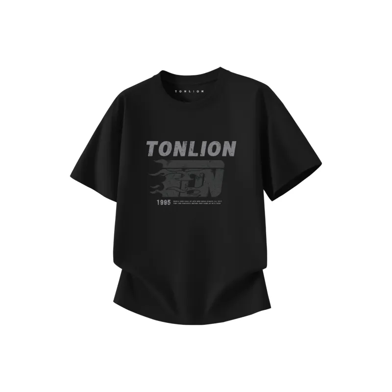 Tonlion T Shirts Unisex-15
