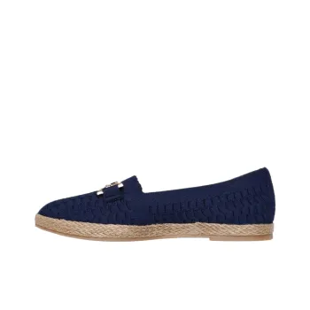 Skechers Cleo Jute Fashion Luncheon Low Top Casual Shoes Women's Blue
