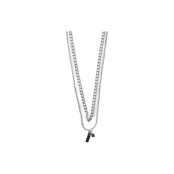 ZARA Plastic Necklaces Unisex Silver