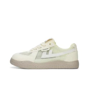 Warrior Abrasion Resistant Low Top Casual Shoes Women's Light Yellow Rice