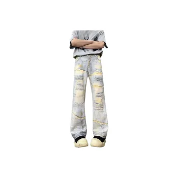 IJRJ Jeans Unisex Blue