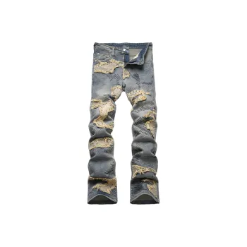 F.K.V.A Jeans Unisex Light Blue