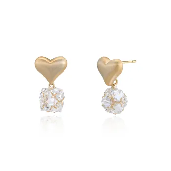 AJIDOU S925 Silver Earrings Women's