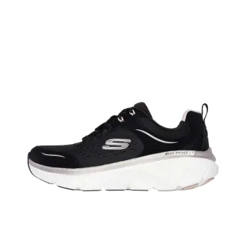 Skechers Deluxe Walker Low Top Casual Shoes Women's Black