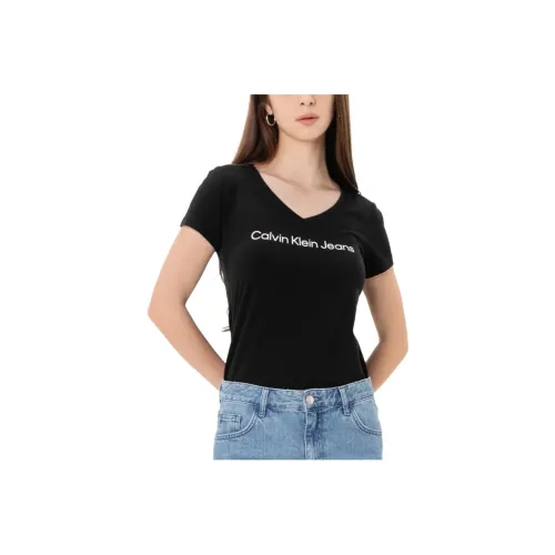 Calvin Klein T Shirts Women's Black