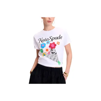 Kate Spade SS25 Regular T Shirt Women's White