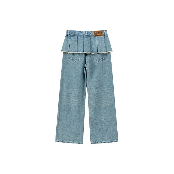 CHUU Jeans Women's Medium Denim Blue-1