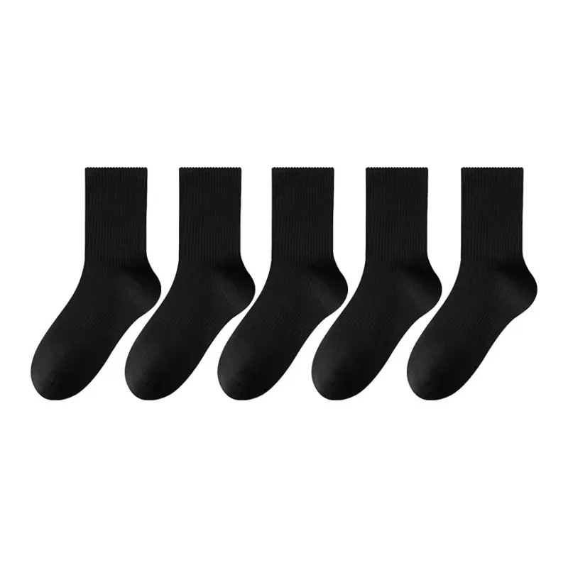 H YXIANG Mid Calf Socks Men's Combo Set-10