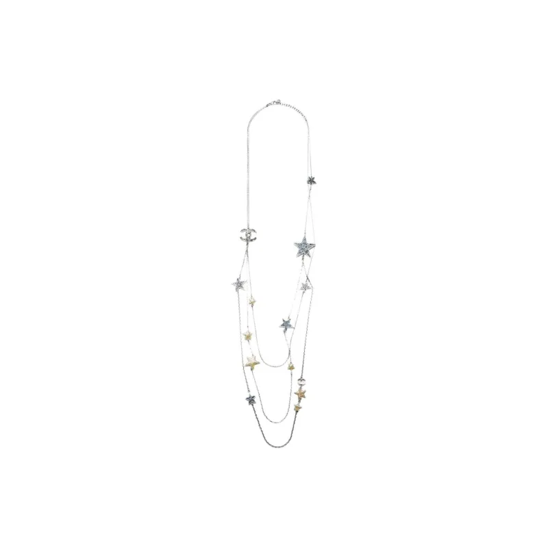 CHANEL 2008 CC logo Necklace-1
