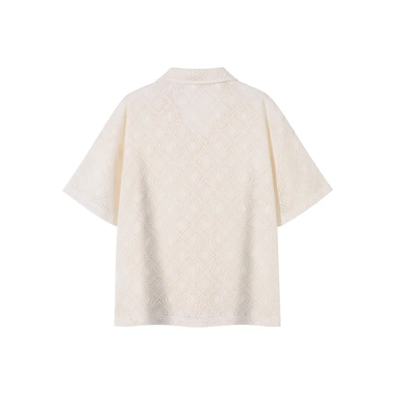 PSO Brand Shirt Unisex Light Beige Apricot-1