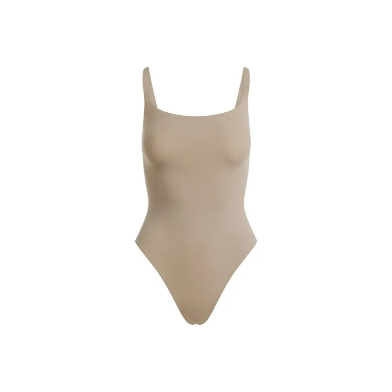 SKIMS SS25 FITS EVERYBODY SQUARE NECK BODYSUIT Jumpsuit Women's-0