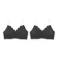 2 Pack (Black+Black)