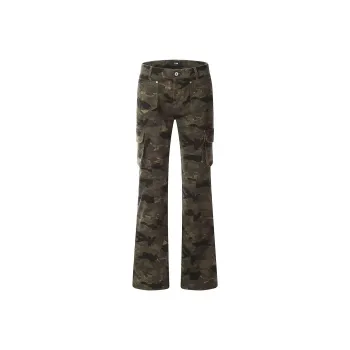 LESS BEARS Jeans Unisex Camouflage