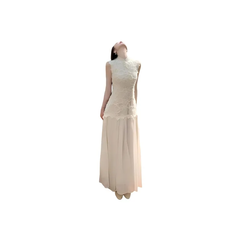 Mu Xiao Xin Sleeveless Dress Women's-0